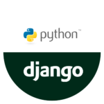 Logos de Python y Django